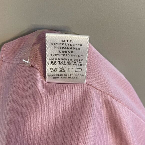 Blue Blush Purple Leopard Satin Mini Skirt || SZ L - Picture 6 of 13